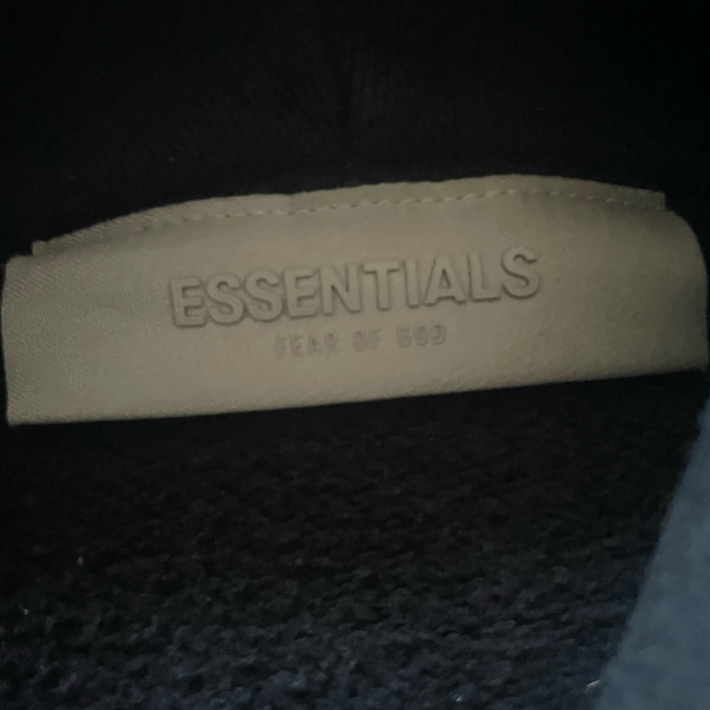 Fear of God Essentials relaxed hoodie ‘stretch limo’